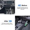 For Toyota Tacoma 2016- Center Console Side Storage Box Multi-Function Mobile Phone Tray Car Interior Accessories