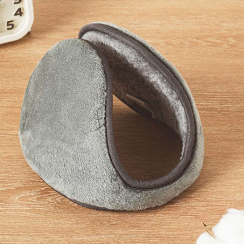 Daiso Jednobarevné náušníky Šedé