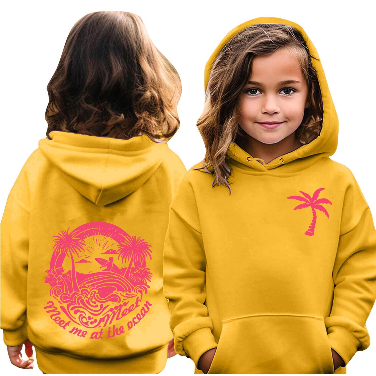 

Женская толстовка с капюшоном и градиентным принтом, с длинными рукавами, свободная женская толстовка, свитшот 160 жёлтый