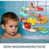 Bath Toy for Kids, Durable Water Slide with Strong Suction Cups | Interactive Dinosaur Bath Time Fun for Girls