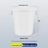 Ally Extra Large Round Outdoor Trash Can