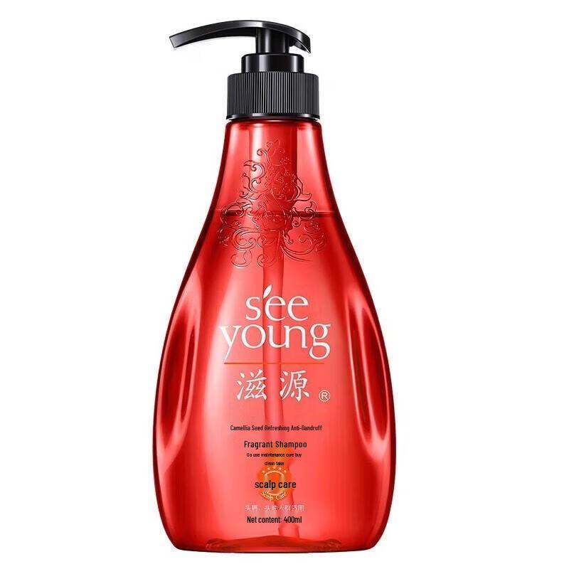SEEVA Fragrant Series Tea Seed Refreshing Anti-Dandruff Shampoo 400ml
