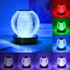 RGB Color Changing Bedside Lamp Cordless Table Lamp Touch Control Remote Control 16 Light Colors Dimmable Night Light   Metal Desk Lamp Recharge
