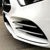 Car Front Grille Foglight Trim For Mercedes Benz A Class A180L A200L W177 AMG Line 2018- Car Fog Lamp Lights Strips Cover