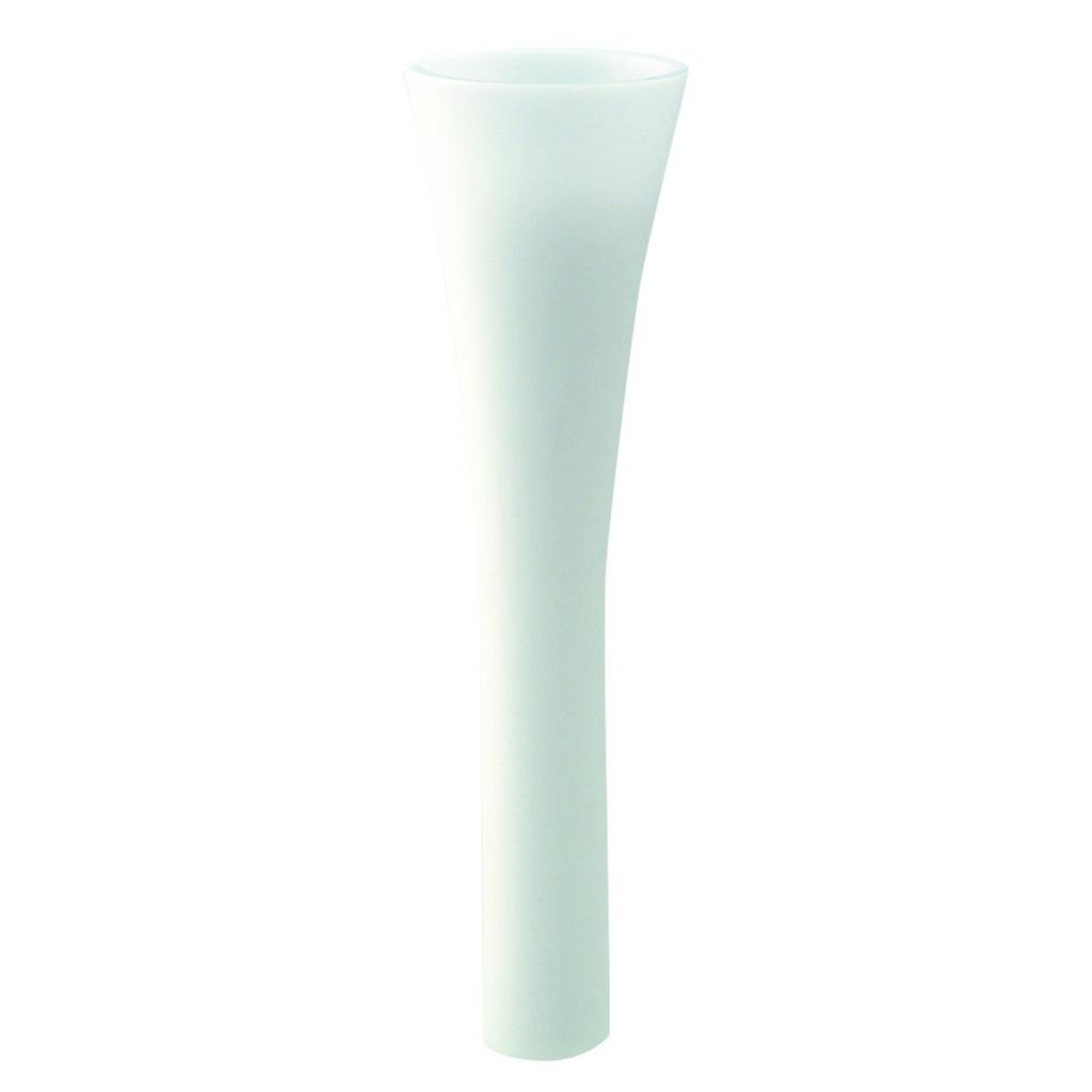 Kameyama Cartridge-Type Japanese Wax Candle, White, 27cm, Pack of 2, Approx. 4.5 Hours