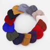 Retro Dome Melon Cap: Warm Knitted Solid Color Beanie Wool Hat