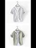 Men's Summer Ice Silk Linen Short-Sleeve Shirt - Loose, Business Casual, Solid White Trend
