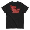MerchMoment Thin Lizzy Classic Red Logo T-Shirt T-Shirt Black New