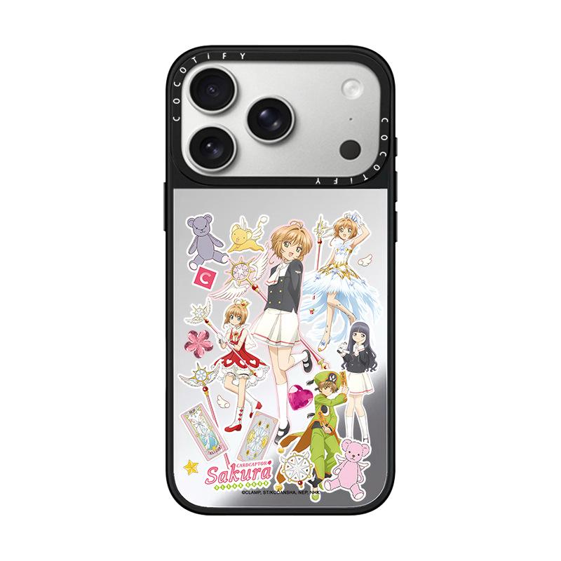 Cardcaptor Sakura for IPhone17pro Mobile Phone Case 15promax for Apple 14plus Protective Case 13 Mirror For  Apple 17PROMAX