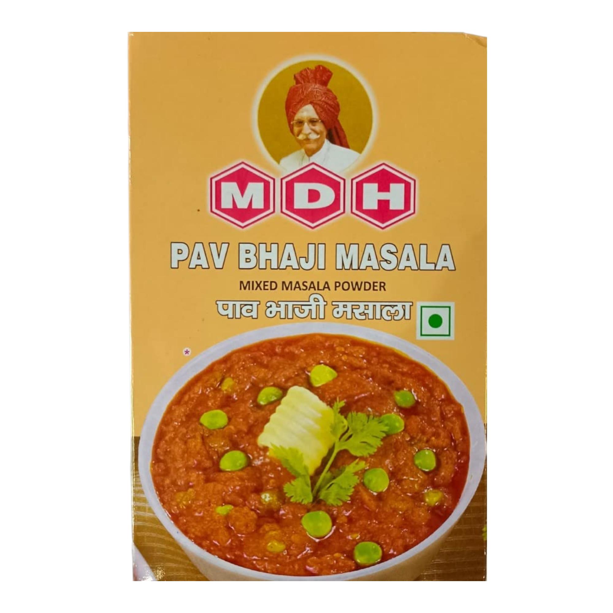 

MDH Pav Bhaji Masala 100 g Pack Of 1 Aromatic Spice Blend For Flavorful Homemade Street Food Recipes Cooking At Home