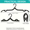 Portable Folding Clothes Racks,Plastic Hanging Drying Rack,Multipurpose Travel Coat Hanger,Suitable for Home and Dormitories Use