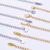 Silver/Gold Color Stainless Steel Extender/Extention/Tail Chains For Jewelry Making Bracelets Necklaces Anklets DIY Accessories