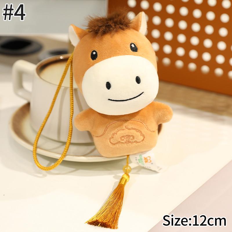 Horse Statues Figure Desk Ornament Christmas New Year Home Office Decoration Spring Festival Decoration Party Gift Horse Favors