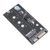M.2 NGFF to SATA Adapter Card Professional 6Gbps Supports M.2 NGFF 2280 2260 2242 2230 M.2 NGFF SSD to 2.5 Inch SATA
