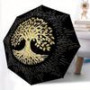 1pc Tree of Life Automatic Open/Close Umbrella, Portable Folding Umbrella for Travel, Themed Events, It Is Suitable As a Gift