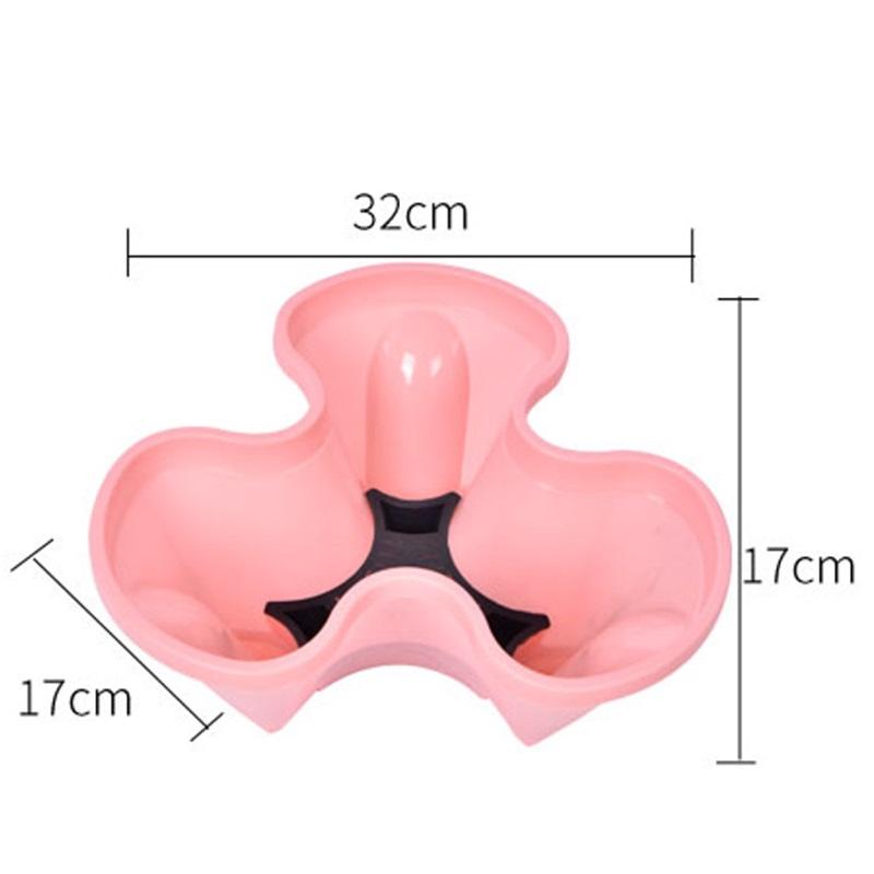 Kunststoff-Blumentopf Vertikaler Mehrschichtiger Pflanzkasten Gemüsegarten Erdbeertopf Kreativer Balkon-Pflanzbehälter