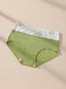 4Pcs Womens High Waist Cotton Panties Printed Soft Breathable Tummy Control Slim Fit Underwear Comfortable Everyday Briefs