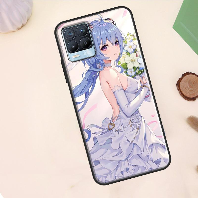 Genshin Impact GanYu Game Case For Realme C67 C71 C63 C61 C55 C51 C53 C35 C65 C75 11 12 13 14 Pro Plus GT6 GT7 15 Pro