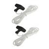 1.2m/3m Replacement Start Pull Cord Starter Pull Cord Rope with Pull Handle Universal Generator Pull Cord  for Lawnmowers