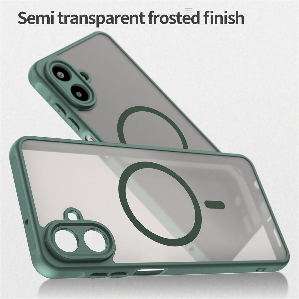 Samsung Galaxy A07 4G/F07 4G/M07 4G Phone Case,Magnetic Shockproof Phone Case,Bumper Hybrid Cover for Samsung Galaxy A07 4G/F07 4G/M07 4G