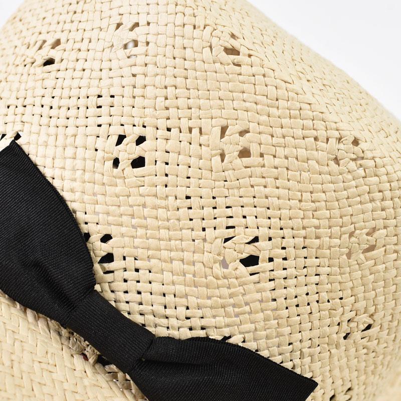 Summer 100% Straw Hats for Women Ribbon Decoration Elegant Ladies Party Dress Hats Travel Beach Sun Hat Chapeau Femme