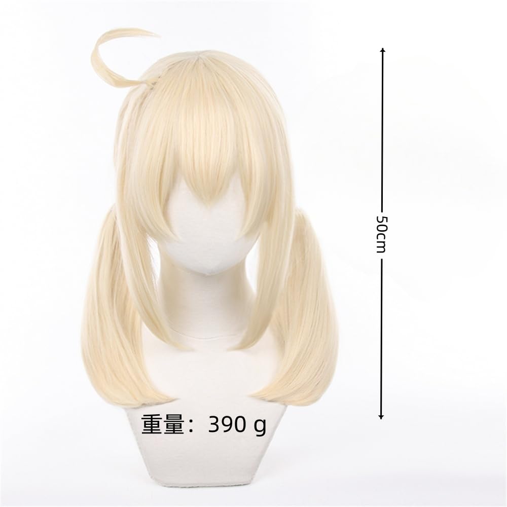 Akixen Genshin Impact Clay Wig, Cosplay Hairnet, Anime Hair Net, Fashion Gift, Event, Halloween, Christmas, Disguise, School Festival, Cultural