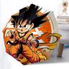 1 Stück Goku Saiyan Automatisches Auf-/Zuklapp-Regenschirm, Winddichte 8-Rippen-Konstruktion, Leichter Reise-Regenschirm für Damen/Herren, Ideales Geschenk 0902040