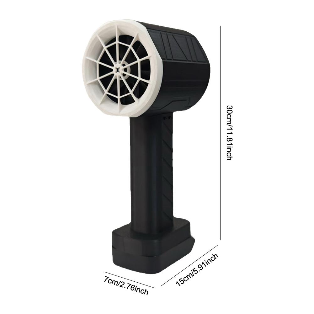 Powerful Turbo Jet Fan Thrust 1.6kg Handheld Duct Fan 64mm Brushless Motor Violent Turbo Fan Car Dry Air Gun