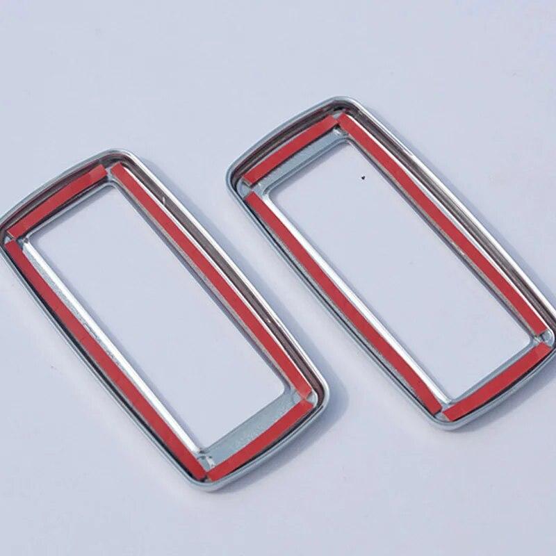 2PCS Auto Rear Tail Trunk Box Hook Clasp Frame Trim Cover Sticker Interior Decoration Car Accessories For BMW 2 Series F45 F46
