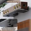 Thickened Wall Mount Bracket Carbon Steel Soundbar Wall Mount Fixing Storage Rack  Under TV Sound
