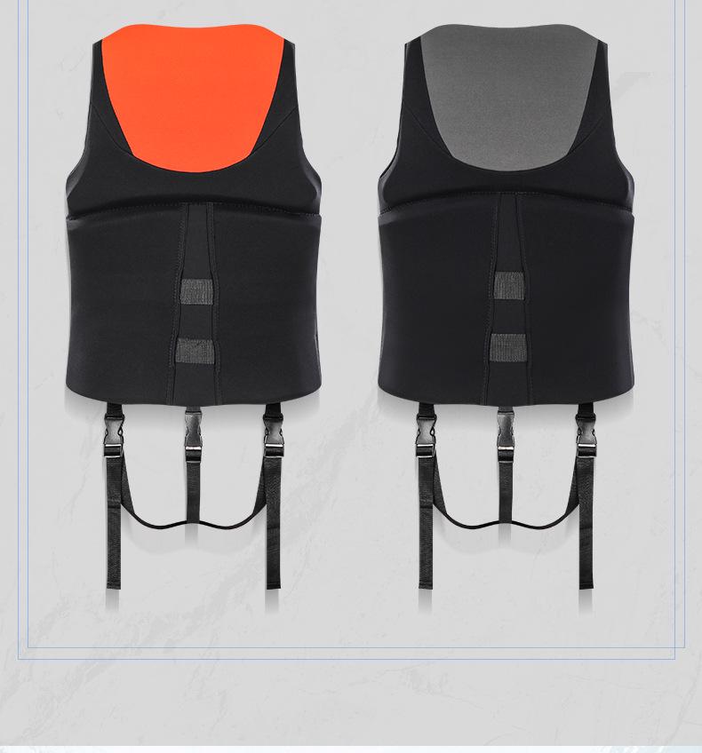 Adult Portable High Buoyancy Life Vest for Rafting and Paddleboarding
