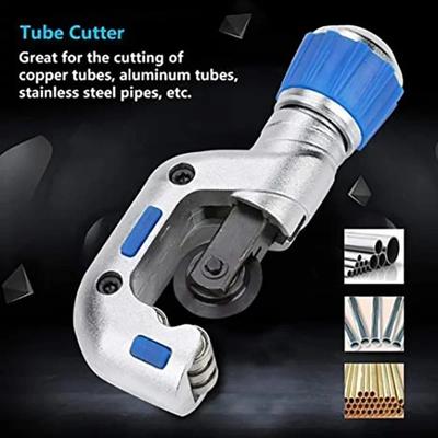 4-32/5-50/6-70 Bearing Pipe Cutter Tube Shear Cutter With Hobbing Circular Blades For Copper Aluminum Stainless Steel Hand Tools