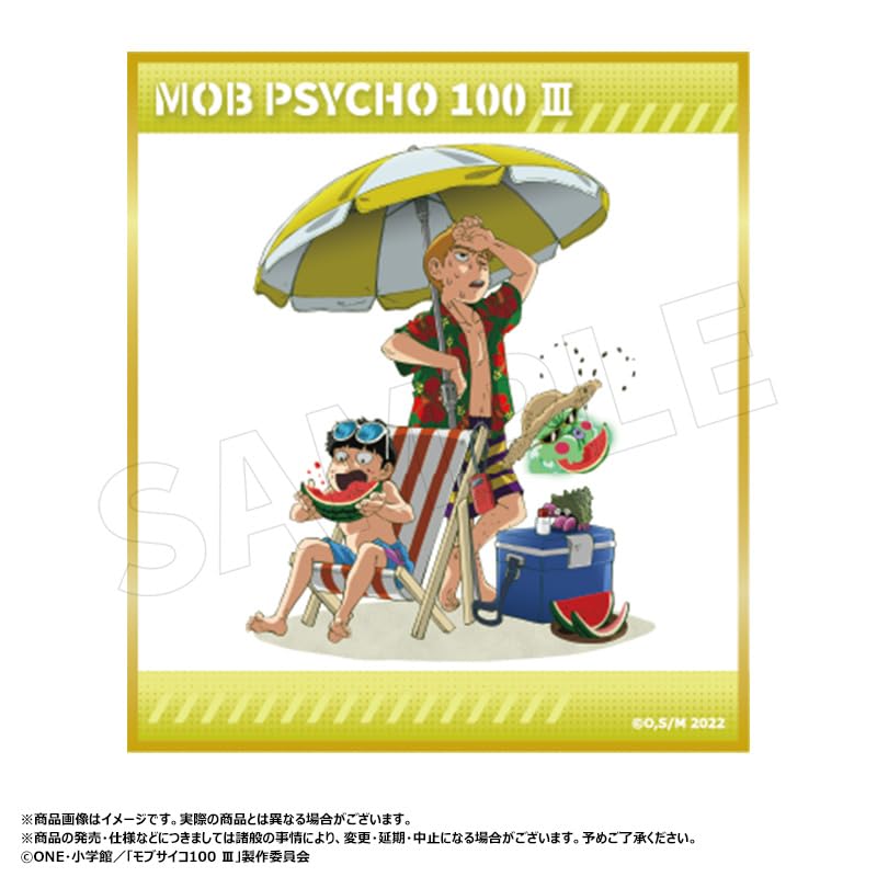 TV Anime "Mob Psycho 100 III" Trading Mini Colored Paper 10-Piece Box