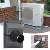 Capac Set Conducte HVAC Kit Capac Set Conducte pentru Perete HVAC Capac de Perete pentru Setul de Conducte AC Split Aer Condiționat de Interior Exterior
