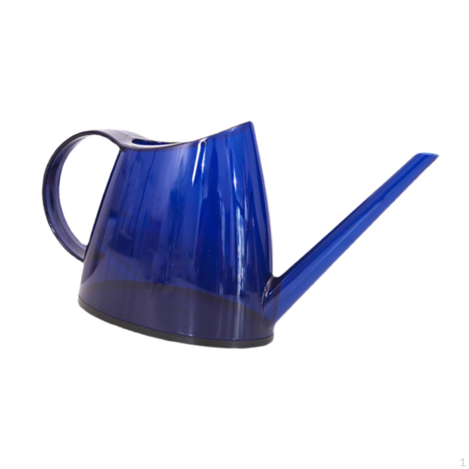 

1.4 л Лейка для полива сада с длинным носиком Вода Садоводство Дом с ручкой Горшок для двора синий