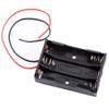 5pcs 1 2 3 4 Slots Ports AA 2AA 3AA 4AA 1.5v 3v 4.5v 6v Size Power Battery Storage Case Box Holder 3Xaa 2xaa Aa With Leads