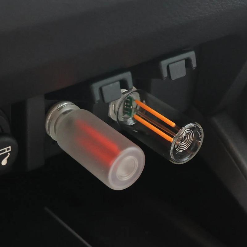 1/2pcs Car Camping Room Decor USB Touch Control LED Night Light Atmosphere Light Bulb Incandescent Lamp LED Filament Light Bulb