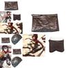Attack On Titan Cosplay Skirt With Faux Leather Material