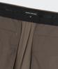 Musinsa Standard Extra Wide Two-Puck Hidden Elastic Waist Slacks [Dusty Beige]