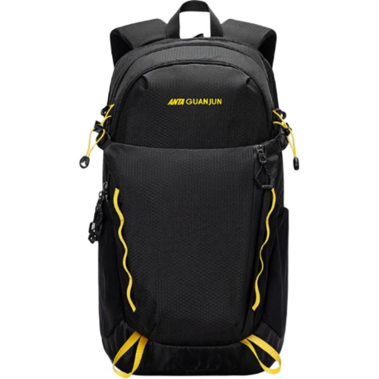 

Anta 28L Commuter Durable Lightweight Spine Protection Hiking Backpack Unisex Backpack Black 192530155-1 Black