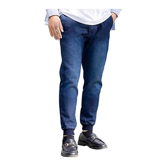 [Been Blue] Jogger Pants Men s Sweatpants Sweatshirt Stretch Loose Jeans Denim Japanese Design Supervised by Kurashiki Denim Craftsmen