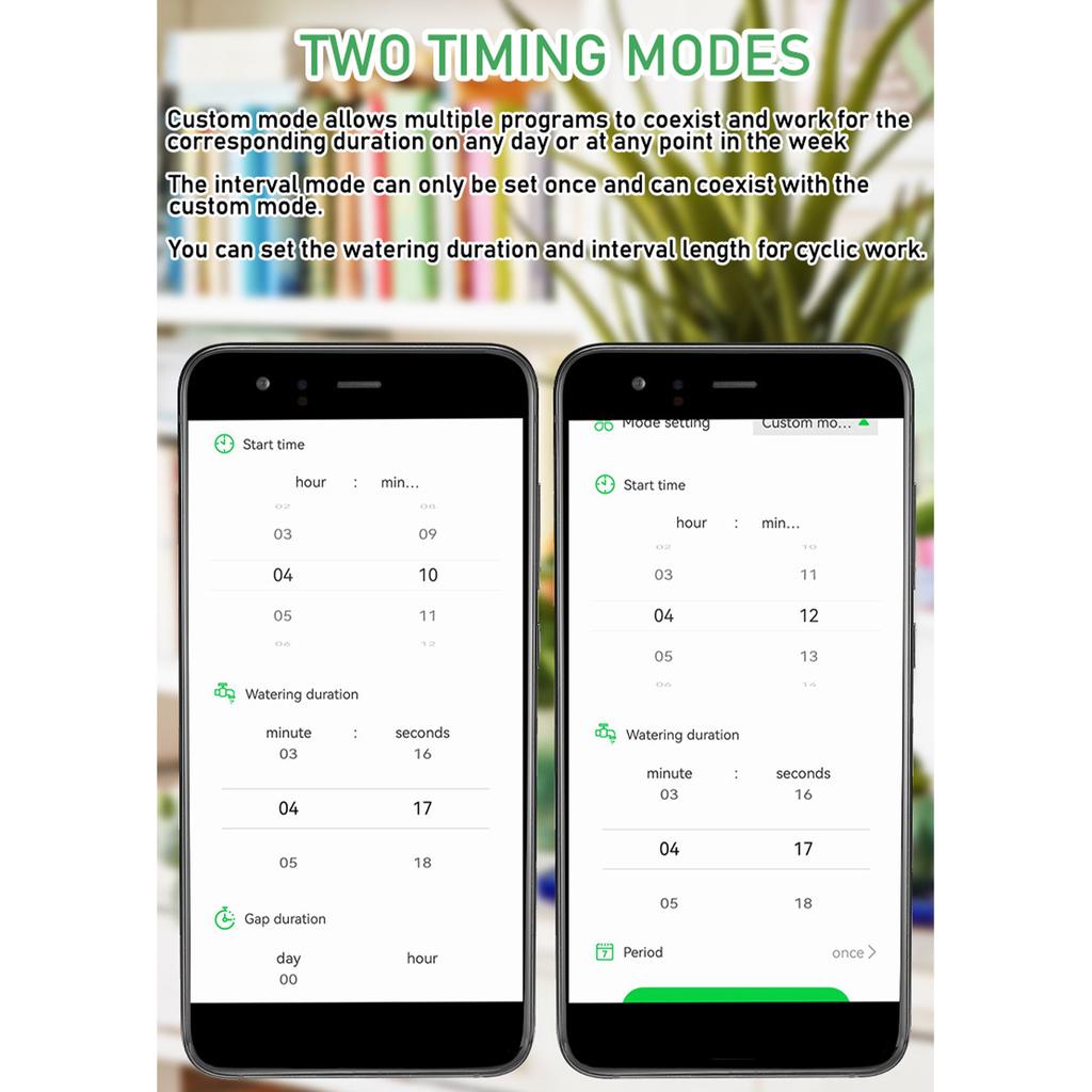 Smart Watering System WIFI Remote Automatic Watering System 1 4 Gear Adjustable Water Pressure Intelligent Timing Built