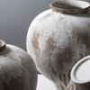 Modern Minimalist Retro Wabi-Sabi Zen Pottery Vase - Large Ceramic Decor for Home or Hotel