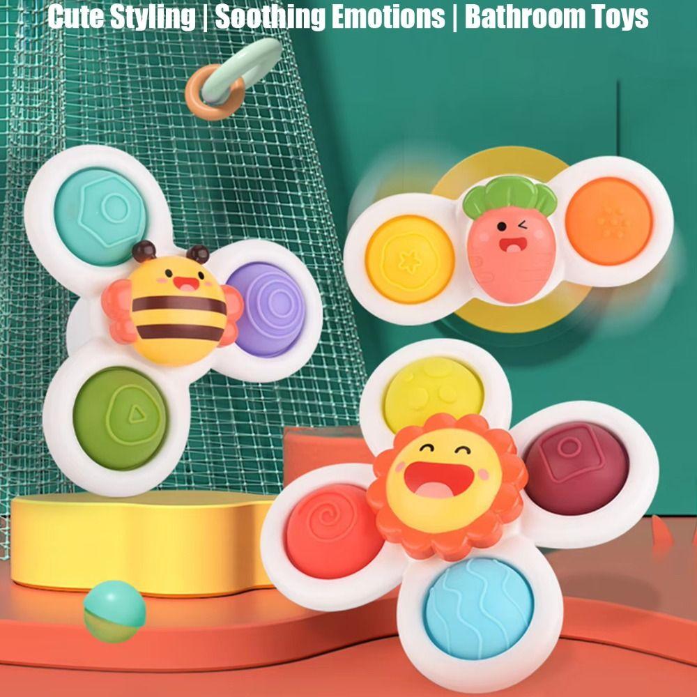 Saugnapf-Basis Wasserspielzeug Cartoon-Design Lernspielzeug Saugnapf-Spielzeug Frühe Bildung