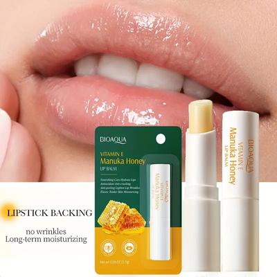 Vitamin E Honey Lip Moisturizing Moisturizing Reducing Lip Lines and Preventing Dry Cracking