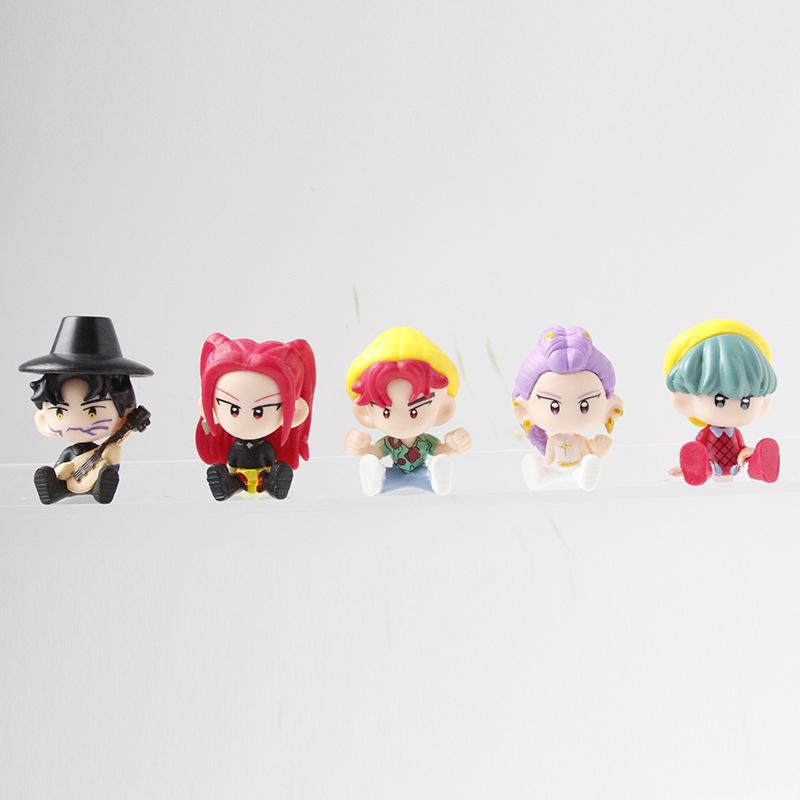 KPOP Demon Hunter Girl Group Play Figure Pendant Keychain Toy Gift