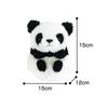 Sun Lemon Plush Toy Koromoffuru Panda 11x12x15cm Animal P-9182