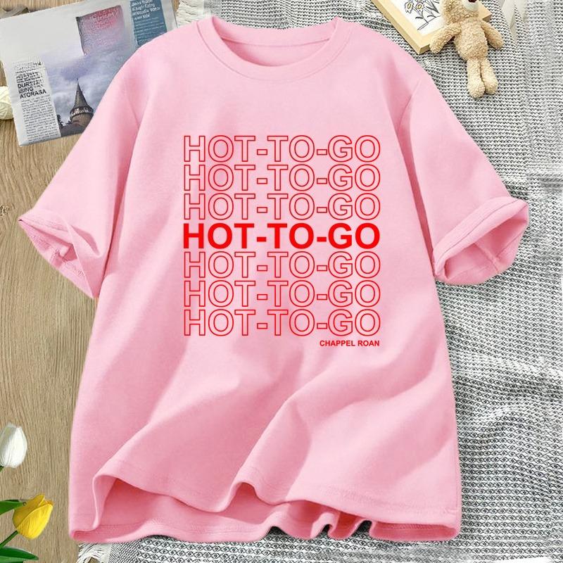 Hot To Go T Shirt WOMEN Printed WLW TShirt Midwestern Princess Queer Pride Lesbian Graphic Tshirt Cotton Short Sleeve Tee Shirt