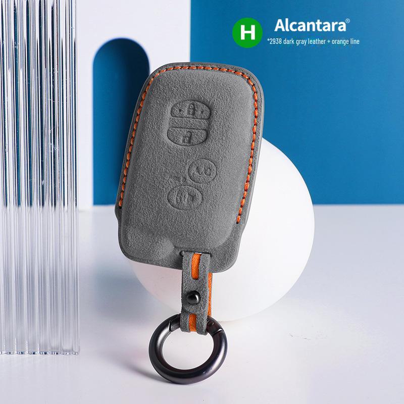 Lexus ES300H/ES350/RX270 Alcantara Wildleder 3D Schlüsseltasche