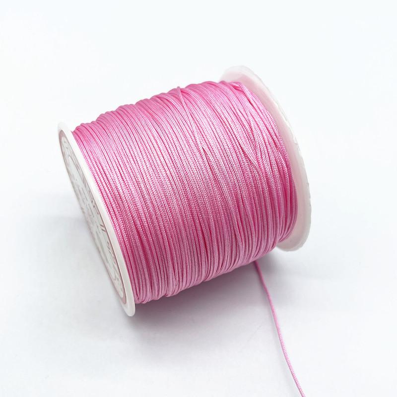 10 Meter 0,8 mm 1,0 mm Nylonschnur Faden Chinesischer Knoten Makramee-Schnur Armband Geflochtene Schnur DIY Quasten Perlen Shamballa-Faden